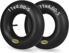 11x4.00-5 Inner Tubes With TR-13 Valve Stem Replacement Set Of 2 Heavy Duty