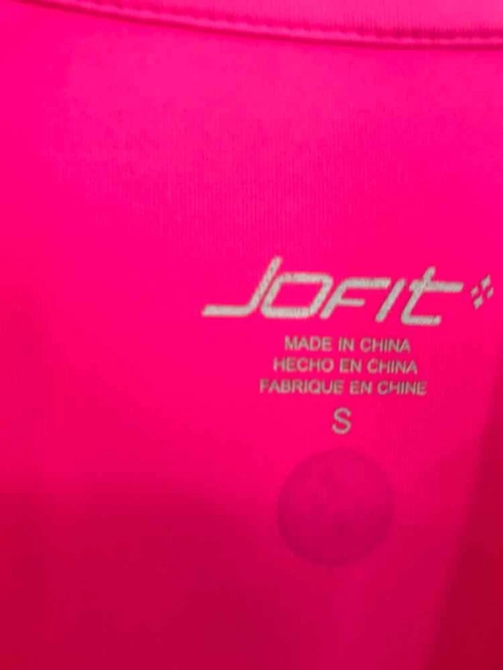 Jofit Rosa Usado Talla Pequeña Atlético Manga Larga Foto 3 de 3