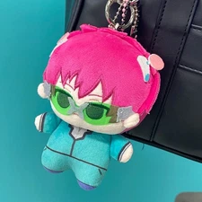 The Disastrous Life of Saiki K. Saiki Kusuo Plush Doll Keychain Pendant Gift