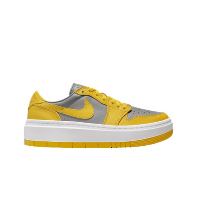 Jordan 1 Elevate Low Cement Grey Varsity Maize DH7004-017 Authentic Women