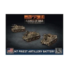Battlefront Historical Mini 15mm M7 Priest Artillery Battery SW (New)