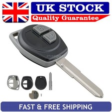 2 Button Remote Key Fob Case Shell For Suzuki Ignis Alto SX4 Vitara Swift Agila