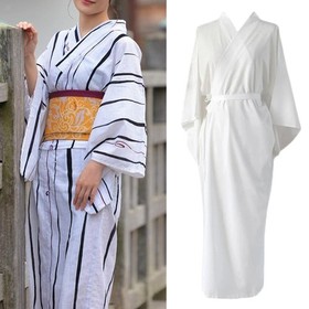 Japanese Kimono Innerwear Japanese Inner Robe for Women Polyester Portable