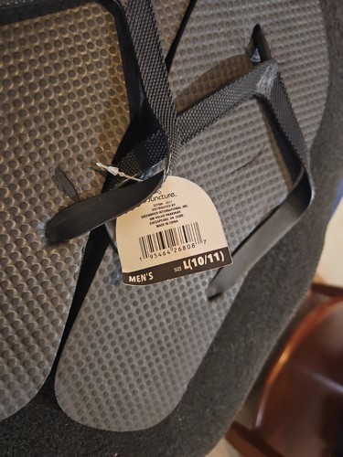 Juncture Men's Flip Flops Large 10/11 - Picture 2 of 2