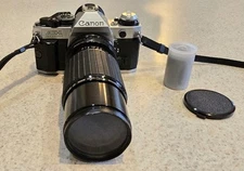 Canon AE1 Program 35mm Film Camera With Sigma Zoom KII 