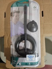 Logitech Desktop Microphone 600 w/ Stand  Monitor Mount - Skype Certified New 