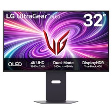 Image of LG UltraGear 32GS95UV 32" OLED Dual-Mode 4K at 240Hz Full HD at 4 32GS95UV-B.AEK