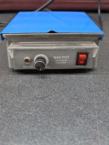 Dental Lab Wax Heater Pot 3-Well Analog Melter Dipping Wax Pot Heater Melting US
