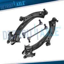 Front Lower Control Arms w/Ball Joints Sway Bar Links for 2007 - 2011 Honda CR-V