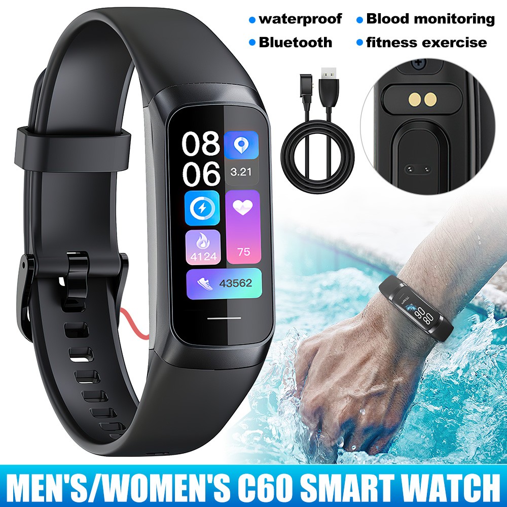 Smartwatch Waterproof Swimming Sports Watch Indoor Outdoor Tracking Smart Band