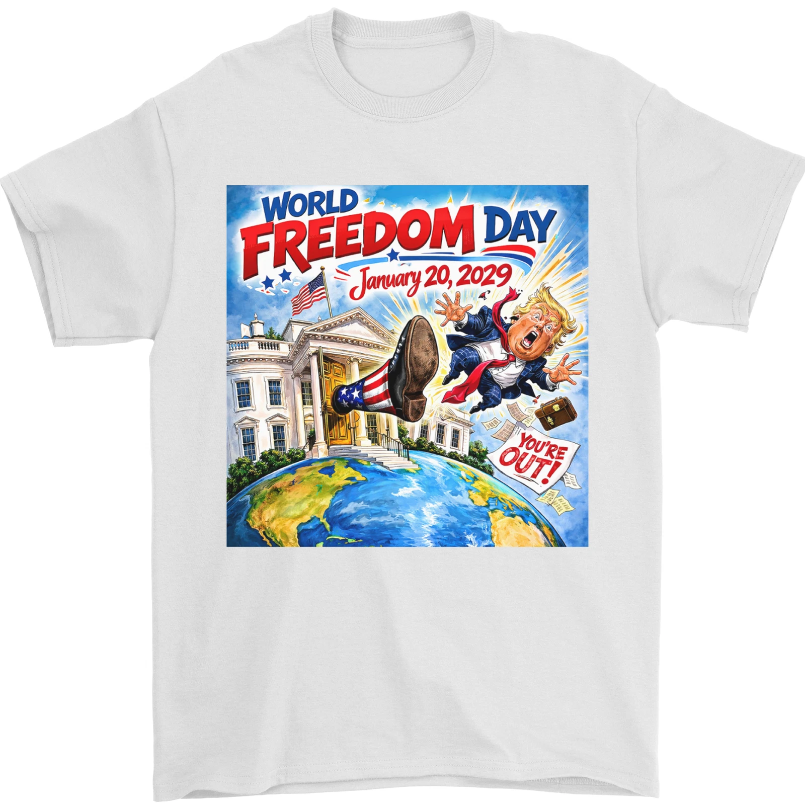 World Freedom Day Trump Iran Israel Palestine  T-Shirt