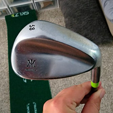 Miura Milled Tour Forged Wedge 58 Degree Dynamic Gold X100 Black