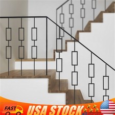 10Pcs Metal Balusters For Staircase Garden balcony Indoor Stairs Iron Spindles
