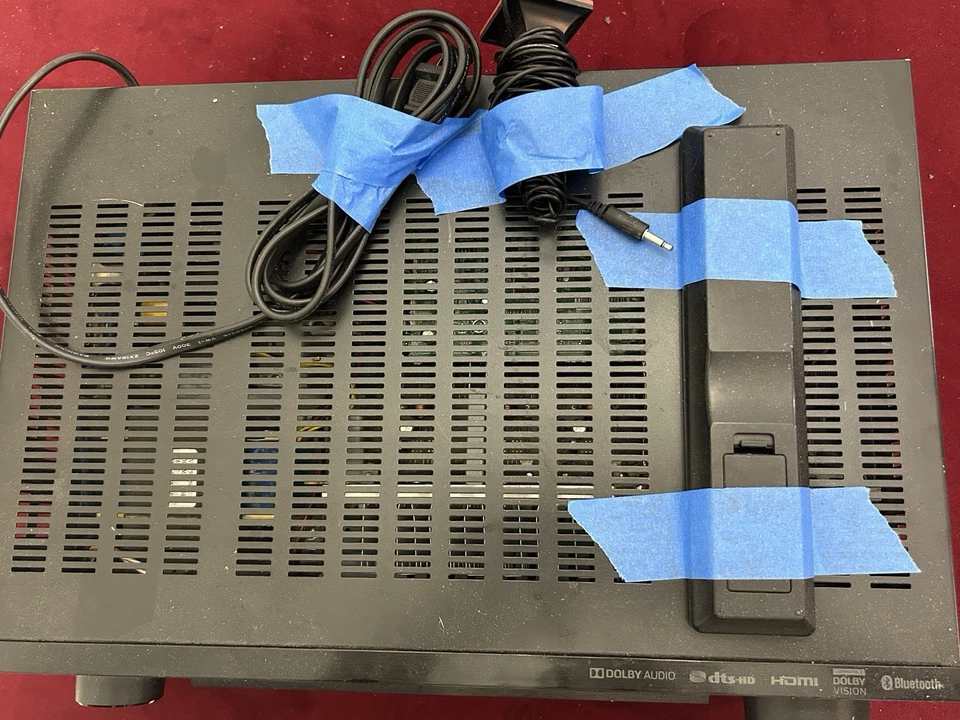 Denon AVR-S540BT 5.2-Ch 4K Ultra HD HDR A/V Receiver W/Remote And Mic BUNDLE - Image 2 of 3