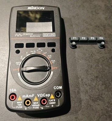 KKMOON KKM828 GENUINE CASE PERFECT MULTIMETER OSCILLOSCOPE
