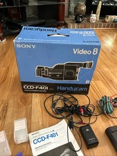 Sony Handycam CCD-F401 Video8 Camcorder with Battery Sony NP-66H - UNTESTED