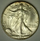 1946 D Walking Liberty Silver Half Dollar 50c US Type Coin Uncirculated Denver