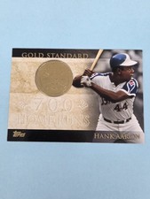 2012 Topps Gold Standard #GS-31 Hank Aaron Atlanta Braves BASEBALL Card W