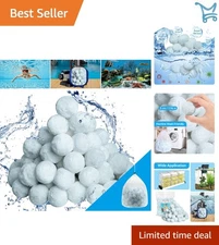 Pool Filter Balls Eco-Friendly Reusable for Sand Filters Above Ground Pools