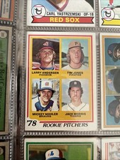 1978 Topps - Rookie Pitchers Jack Morris, Larry Andersen, Tim Jones #703 (RC)