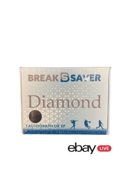 LIVE: Sports Breaksaver Diamond LITE-Graded or Encased Card(Opened Live)