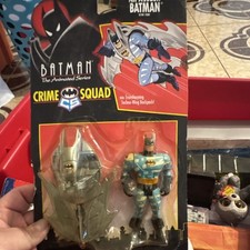 Kenner Batman Animated Crime Squad Air Assault Figure Techno-Wing Backpack