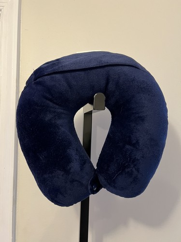 Travel Pillow Memory Foam Head Neck Airplane Pillow Traveling Car Home Office - Picture 1 of 1