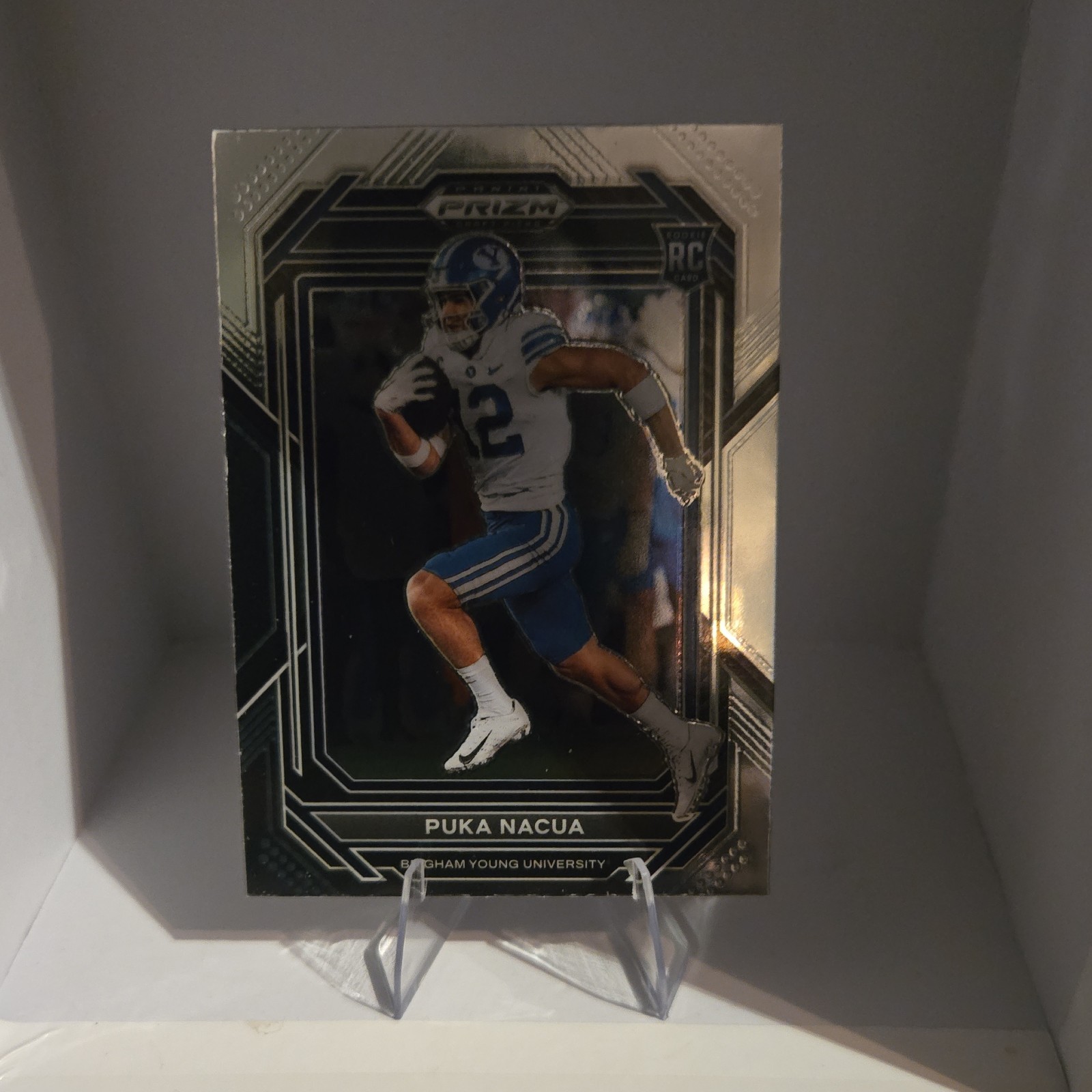 Panini Prizm Draft Picks 2023 Puka Nacua #197 Rookie BYU Cougars Football Card