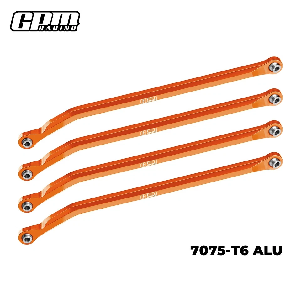 GPM 7075 Alloy High-Clearance Lower Link Bar Set For VANQUISH 1/10 H10 OPtic - Image 4 of 4