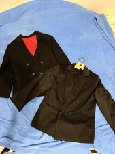 Elliot Steven  s Boys' Regular Fit Suit Jacket Blazer Black Size 6