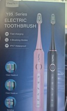 Electrix Toothbush Set His + Hers By YteaTH Series Y05 WITH 10 toothbrush Heads