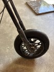 Handmade Chopper Motorcycle Metal Black W/flames — photo 6
