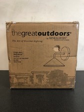 The Great Outdoors City Streets 8" Tall LED Outdoor Wall Sconce