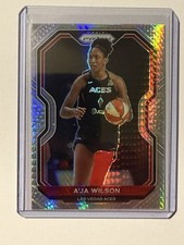 2021 #13 A'Ja Wilson WNBA Panini Prizm Basketball Hyper Prizm Aces