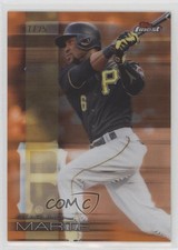 2016 Topps Finest Orange Refractor 7/25 Starling Marte #89 0f8