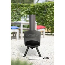 Habitat Steel Chimenea With Poker