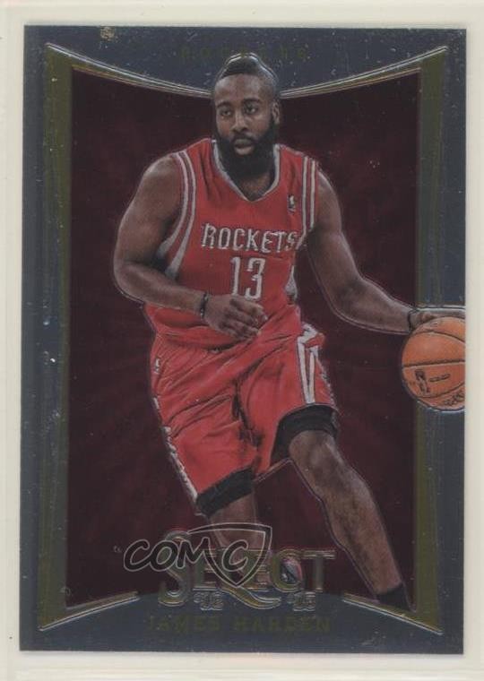 2012-13 Panini Select James Harden #40 7v7