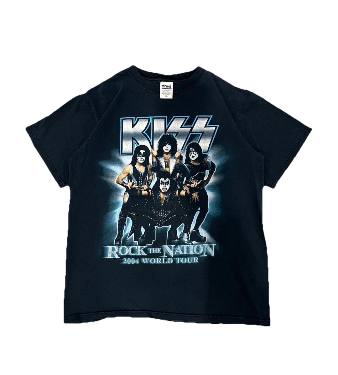 KISS Tour T Shirt Indiana Men's T-Shirts for sale | eBay