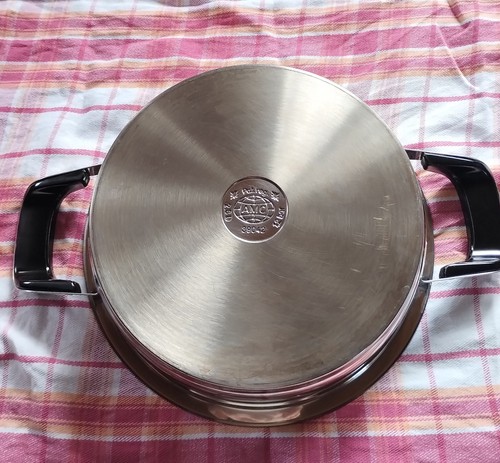 AMC Topf 39042, 24 cm mit Deckel, 2,6 liter gebraucht. - Bild 7 von 8