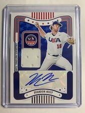 2024 USA Baseball Stars & Stripes #SM-BN Brandon Neely Patch Auto