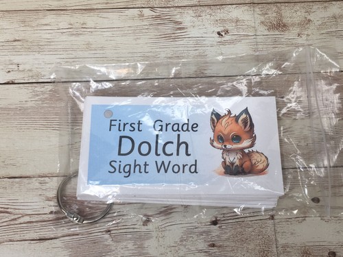 DIY PRINTED / UNCUT Literacy Learning Resource Dolch First Grade Sight Word - Picture 4 of 5