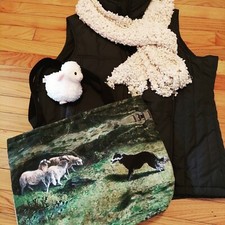 Border Collie Dog Herding Sheep Large purse tote handbag ltd ed perfect gift 🎁 