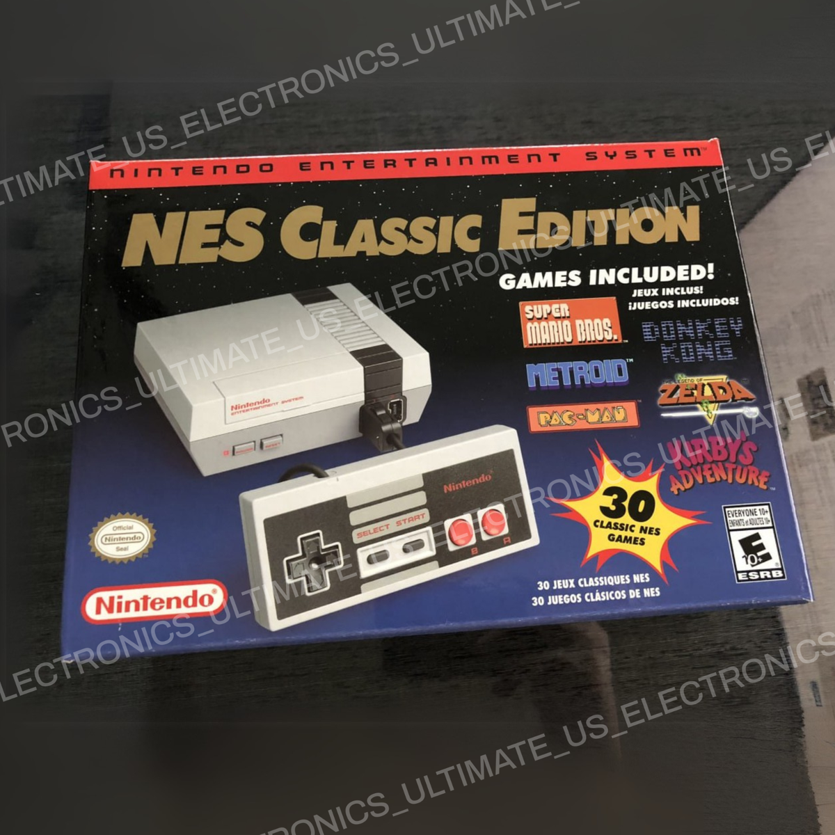 Authentic Nintendo Classic Edition NES Mini Game Console USA Brand