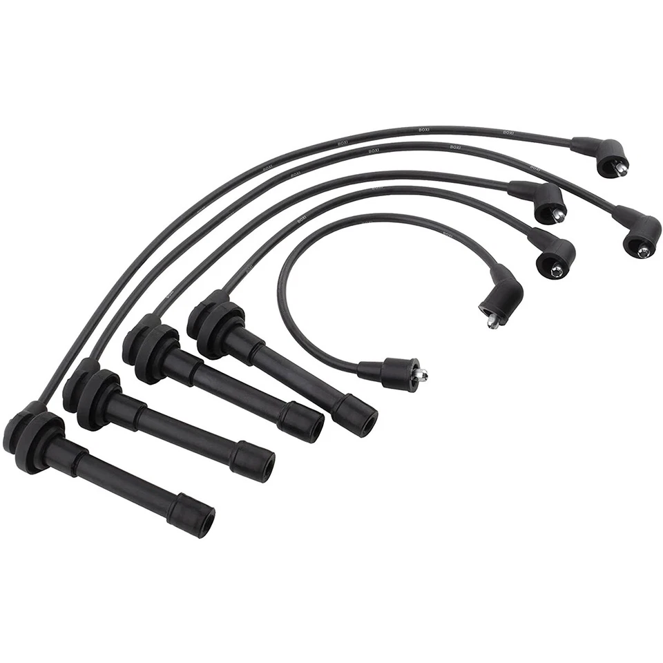 Juego de cables de bujía de 7 mm para Nissan 200SX 1995-1998 1991-1999 Infiniti G20 2,0 L Foto 3 de 4