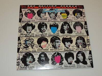 THE ROLLING STONES some girls Lp RECORD COC 39108 2ND VERSION GOLDISC PRESS 78 