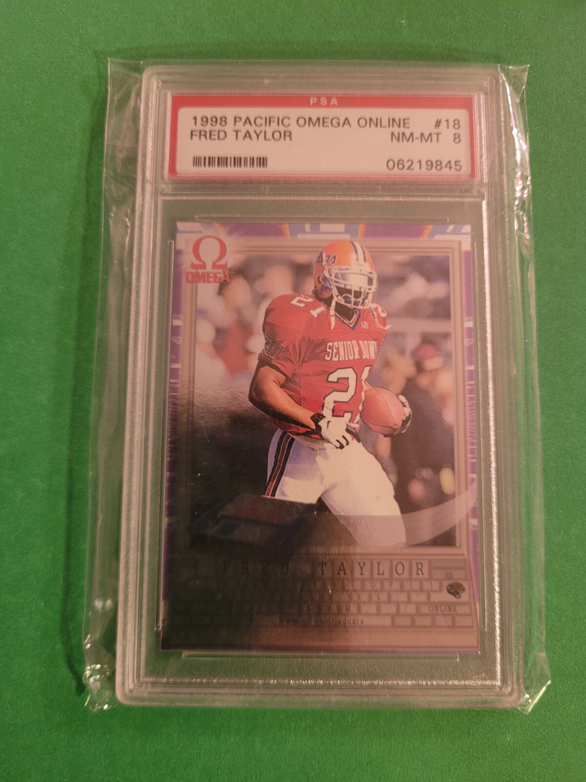 Fred Taylor Pacific Omega Online #18 Base