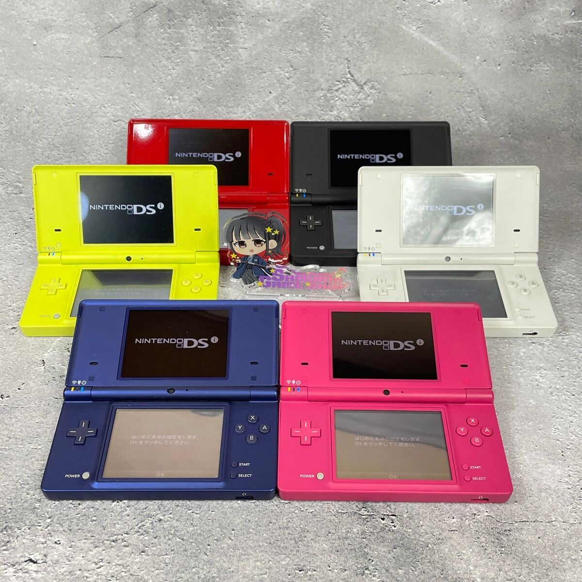 Nintendo DSi LL XL with charger, Choose Your Color, Plays English Games, Jpn