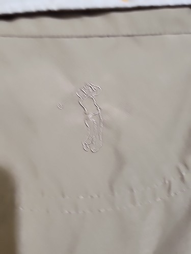 Consensus Golf Windbreaker Men's Jacket. Full Zip -long Sleeve Tan, Size Large - Picture 6 of 10