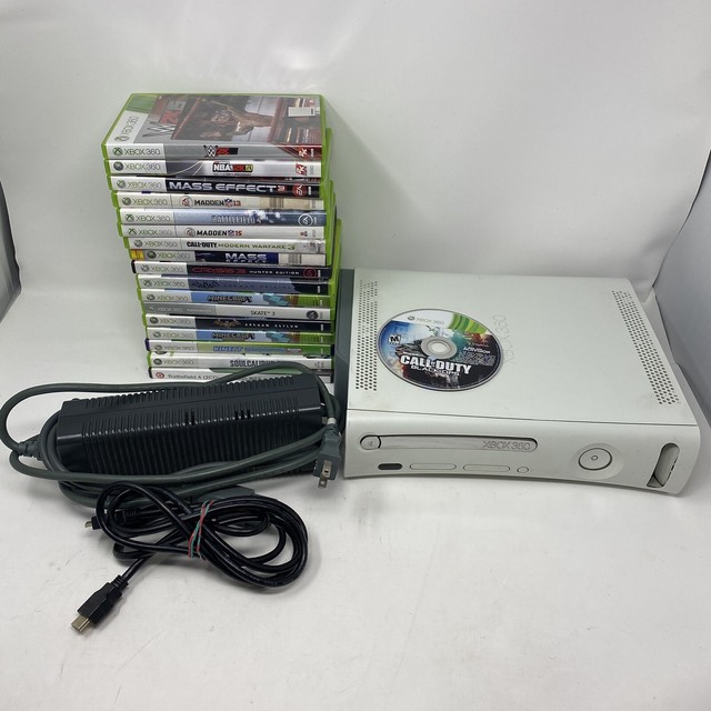 Microsoft Xbox 360 Pro 20GB Console Matte White for sale online eBay