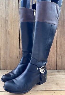 Michael Kors Harness Tall Boots Women s Sz 7 M $299 MSRP
